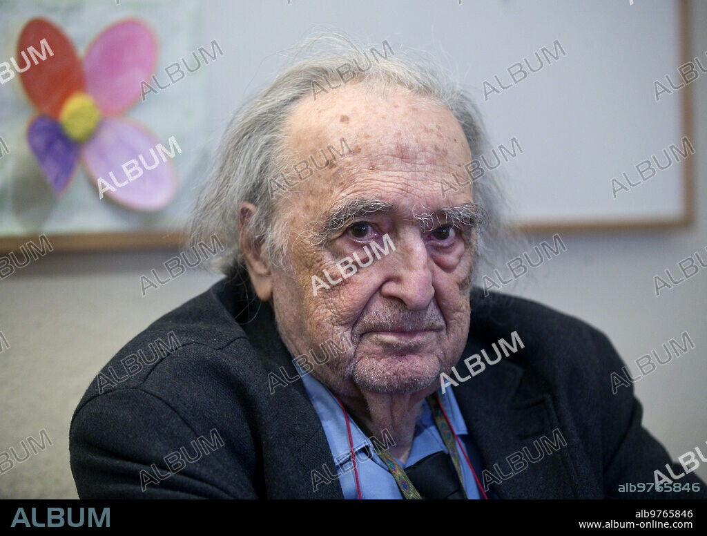 Madrid, 12/03/2015. Entrevista al escritor Rafael Sánchez Ferlosio. Foto: Ángel de Antonio. ARCHDC.