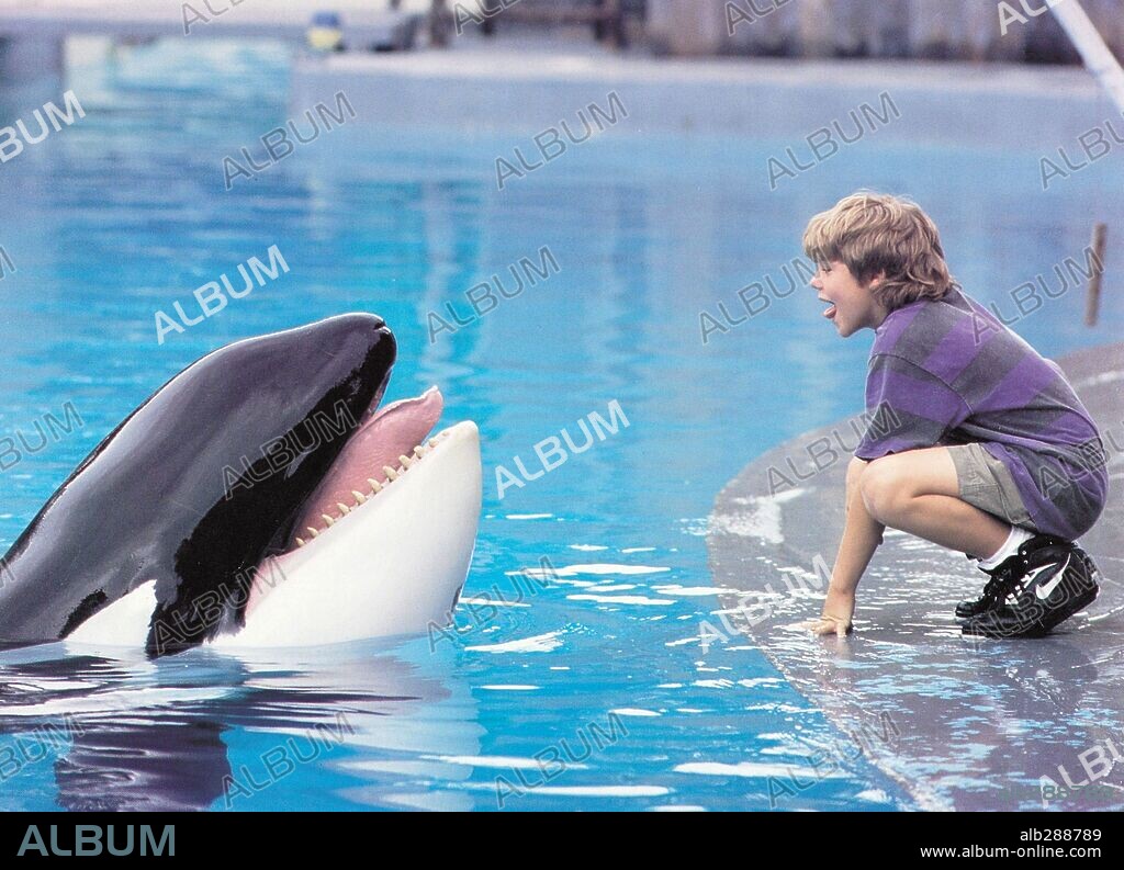 JASON JAMES RICHTER in FREE WILLY, 1993, unter der Regie von SIMON WINCER. Copyright WARNER BROTHERS.
