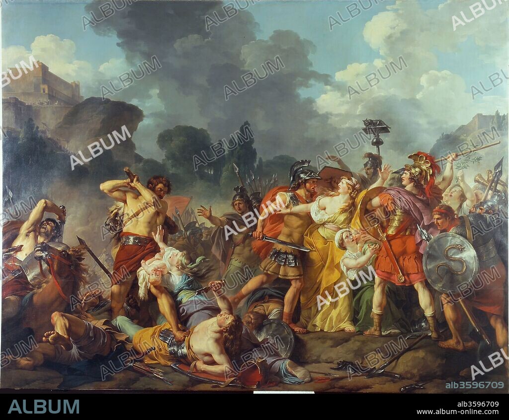FRANCOIS ANDRE VINCENT. The Rape of the Sabine women.