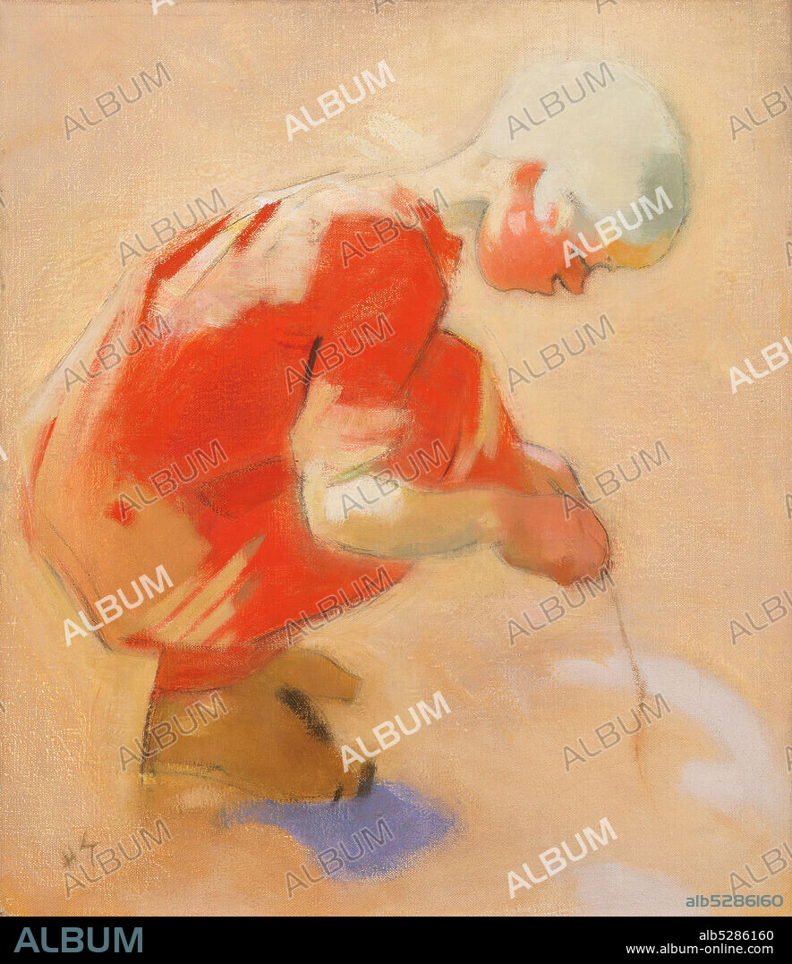 HELENE SCHJERFBECK. Girl on the Sand.