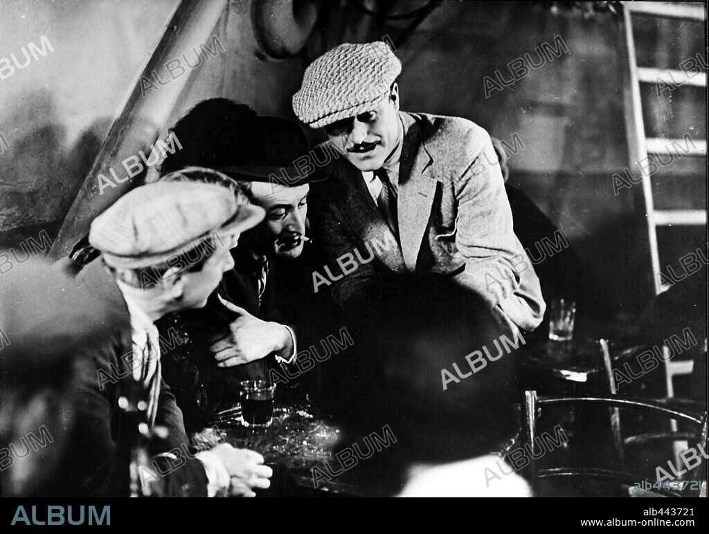 GASTON MODOT in UNDER THE ROOFS OF PARIS, 1930 (SOUS LES TOITS DE PARIS), directed by RENE CLAIR.