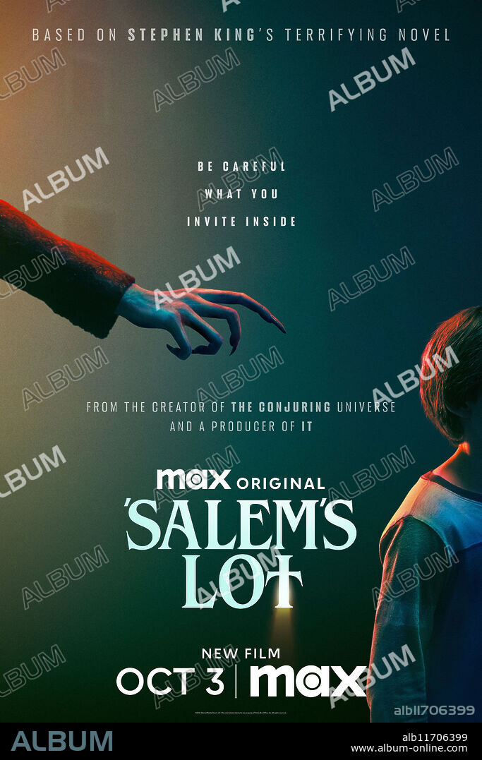 Affiche de SALEM'S LOT, 2004, réalisé par MIKAEL SALOMON. Copyright WARNER BROS. TELEVISION.