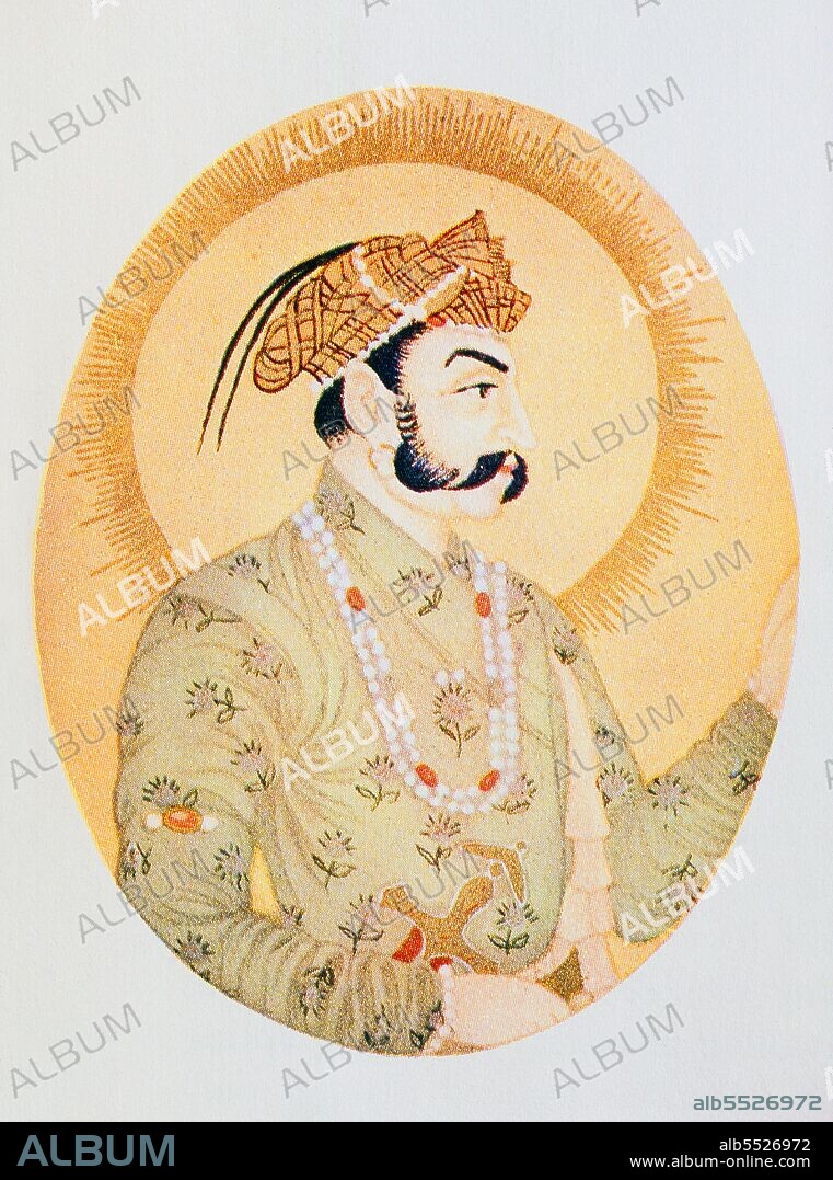 Jalaluddin Muhammad Akbar, also known as Shahanshah or Akbar the Great (1542—1605), was the third Mughal Emperor. He was of Timurid descent; the son of Humayun, and the grandson of Babur, the ruler who founded the Mughal dynasty in India. By the end of his reign in 1605, the Mughal empire covered most of the northern and central India and was one of the most powerful empires of its age.