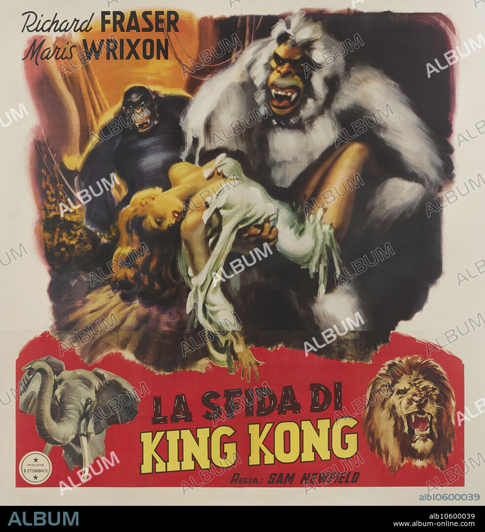 ANONYMOUS. Movie poster "White Pongo" by Sam Newfield.