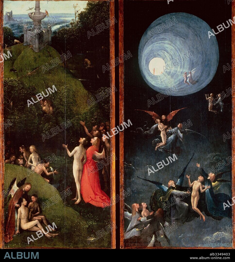 HIERONYMUS BOSCH. Four Visions of the Hereafter.