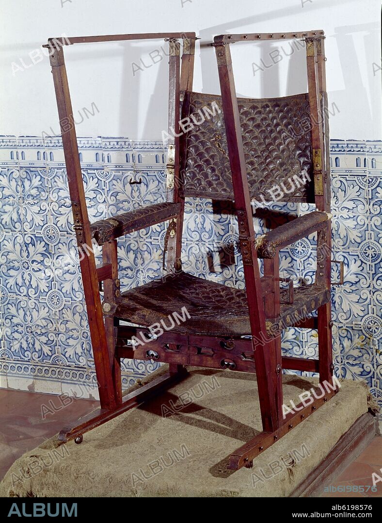 SILLA DE MANO DE FELIPE II.