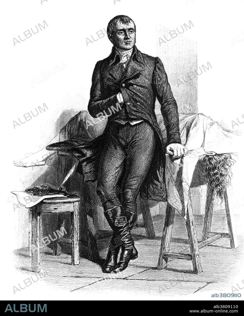 Bichat standing with cadaver on table behind him. Marie FranÃ§ois Xavier Bichat (1771-1802), French anatomist and physiologist. Bichat is best remembered as the father of modern histology and pathology. Despite the fact that he worked without a microscope he was able to advance greatly the understanding of the human body. He was the first to introduce the notion of tissues as distinct entities. He maintained that diseases attacked tissues rather than whole organs.