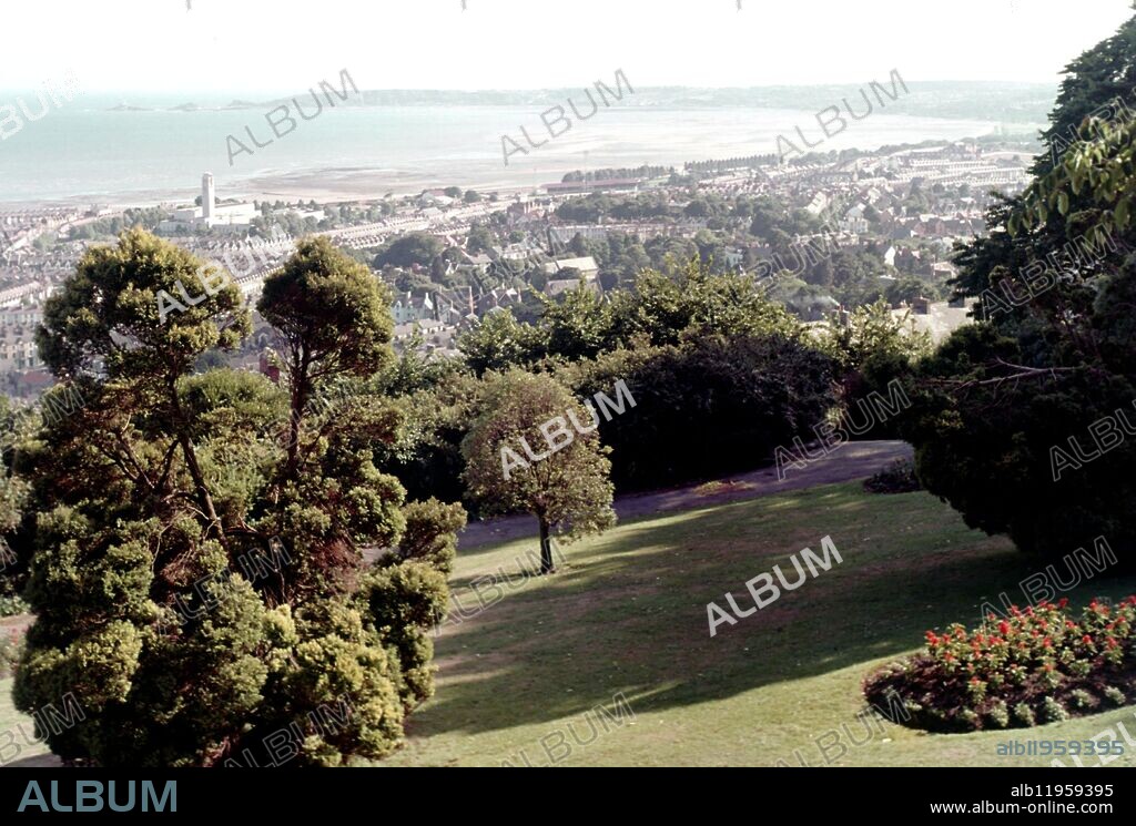 Wales - West Glamorgan - Swansea City and Swansea Bay.