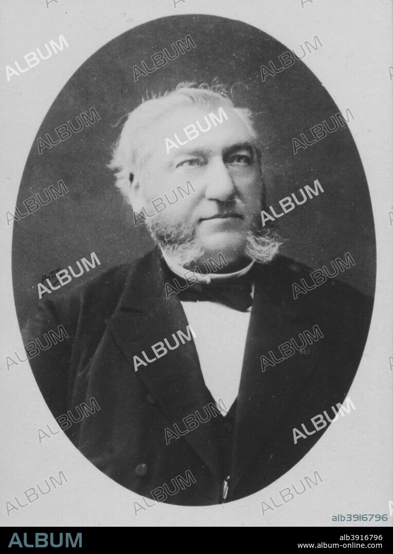 'Legrand Du Saulle', c1893. Henri Legrand du Saulle (1830-1886), French psychiatrist. From the 2e collection [Felix Potin, c1893].
