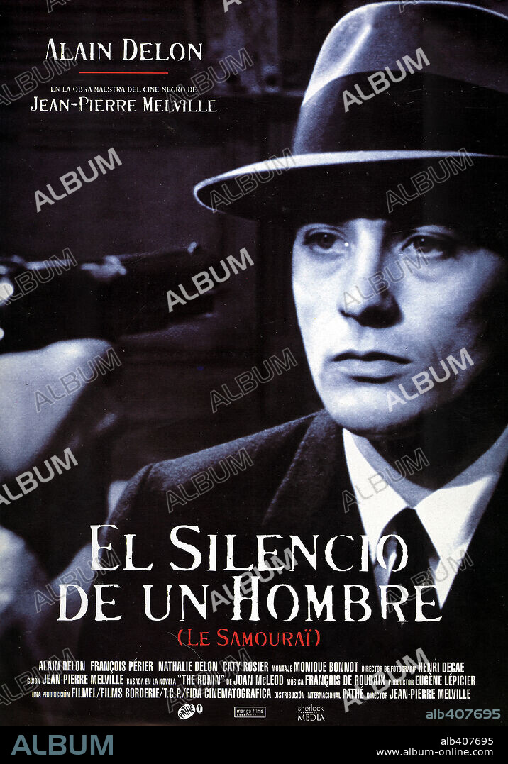 Poster of THE GODSON, 1967 (LE SAMOURAI), directed by JEAN-PIERRE MELVILLE. Copyright PATHE.