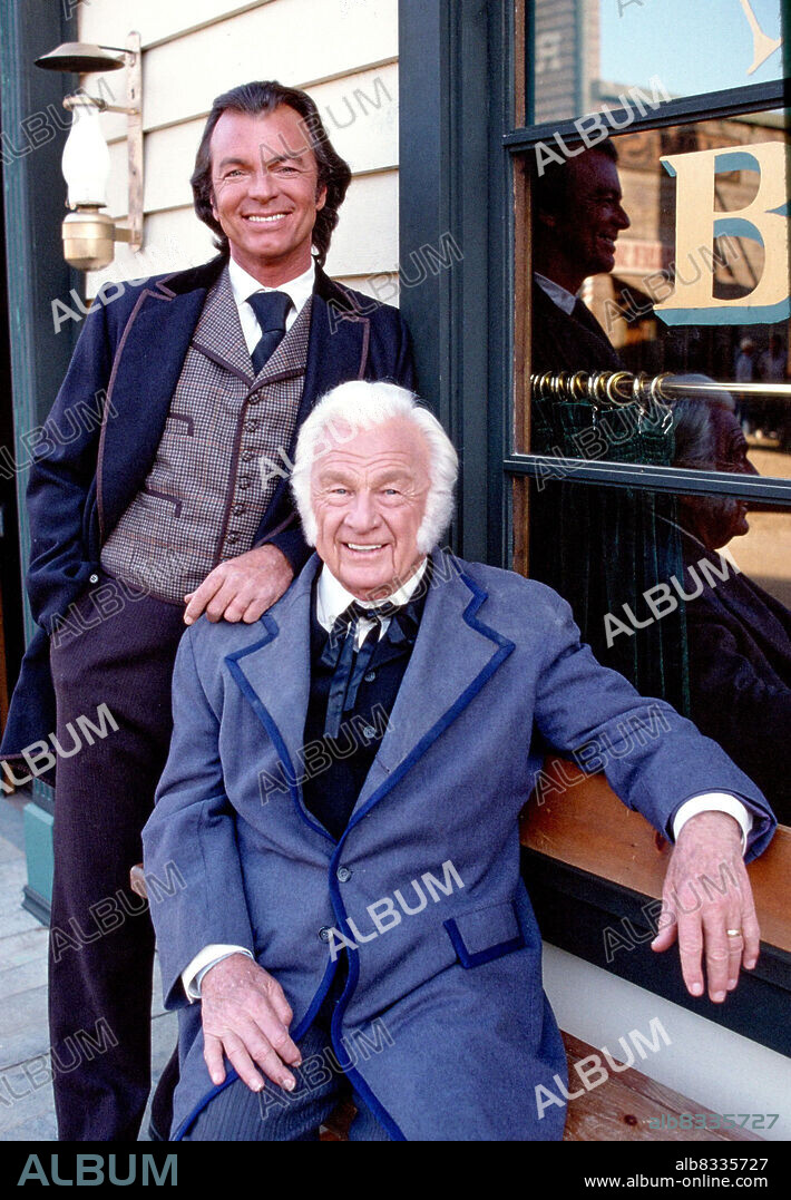 EDDIE ALBERT et EDWARD ALBERT dans CALIFORNIA, 1997, réalisé par JERRY LONDON. Copyright CBS.