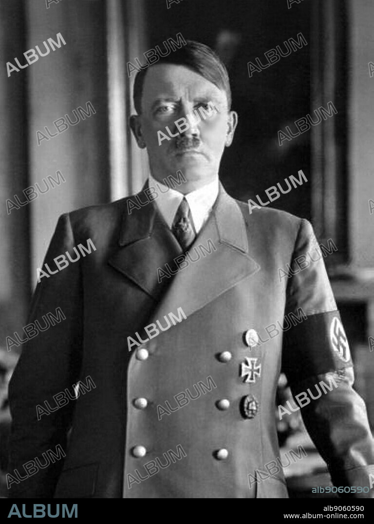 Adolf Hitler (1889 - 30 April 1945). Austrian-born German politician who was the dictator of Germany from 1933 until his death in 1945. He rose to power as the leader of the Nazi Party, becoming the chancellor in 1933 and then assuming the title of Fuhrer und Reichskanzler in 1934. During his dictatorship, he initiated World War II in Europe by invading Poland on 1 September 1939. He was closely involved in military operations throughout the war and was central to the perpetration of the Holocaust, the genocide of about six million Jews and millions of other victims.