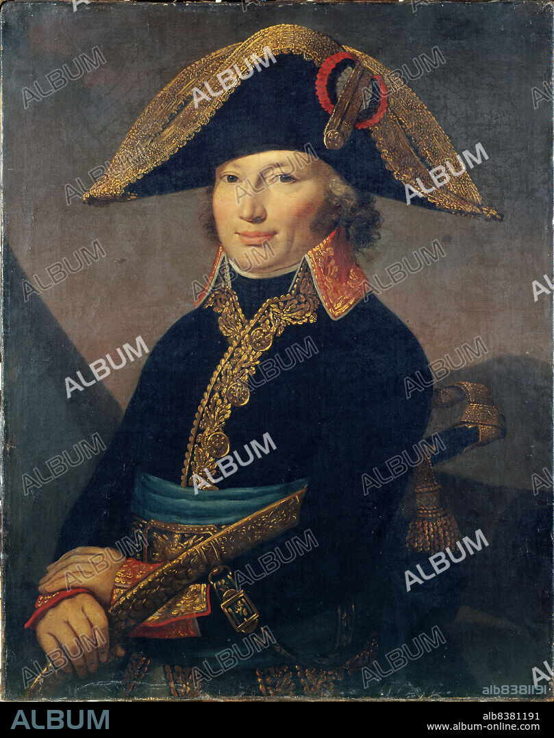 Portrait of a Brigadier General, circa 1800, between 1795 and 1805.