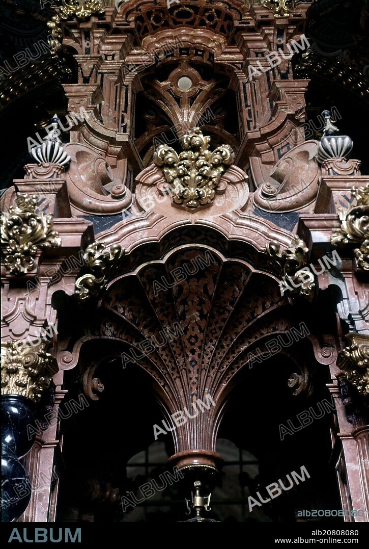 FRANCISCO HURTADO IZQUIERDO (1669-1725). SAGRARIO-DET BARROCO.