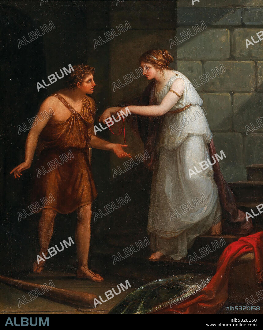ANGELICA KAUFFMANN. Theseus and Ariadne.