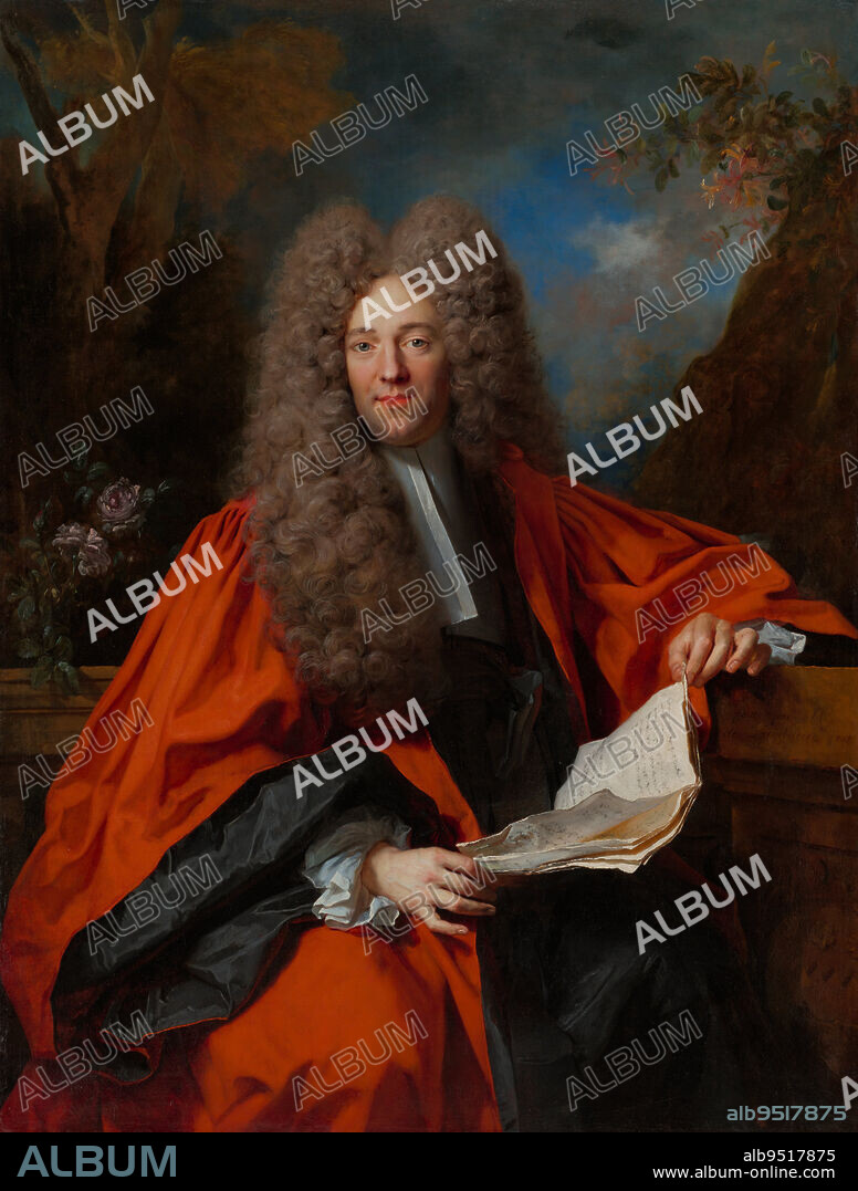 Portrait of Charles-Léonor Aubry, Marquis de Castelnau, 1701, Nicolas de Largillière, French, 1656 - 1746, 53 3/4 × 40 11/16 in. (136.53 × 103.35 cm) (sight), Oil on canvas, France, 18th century, Nicolas de Largillière was one of Europe's premier painters of portraits, history paintings, and still lifes during the late seventeenth century and the first half of the eighteenth century.