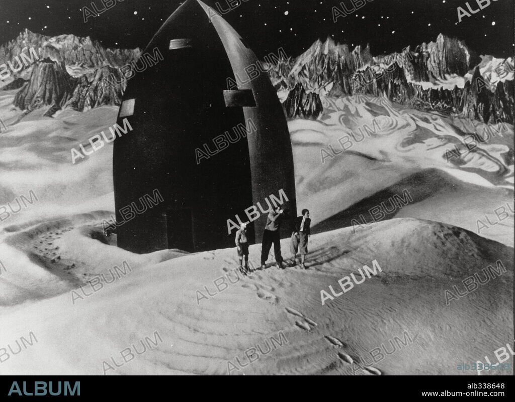 FRAU IM MOND, 1929, unter der Regie von FRITZ LANG. Copyright U.F.A.