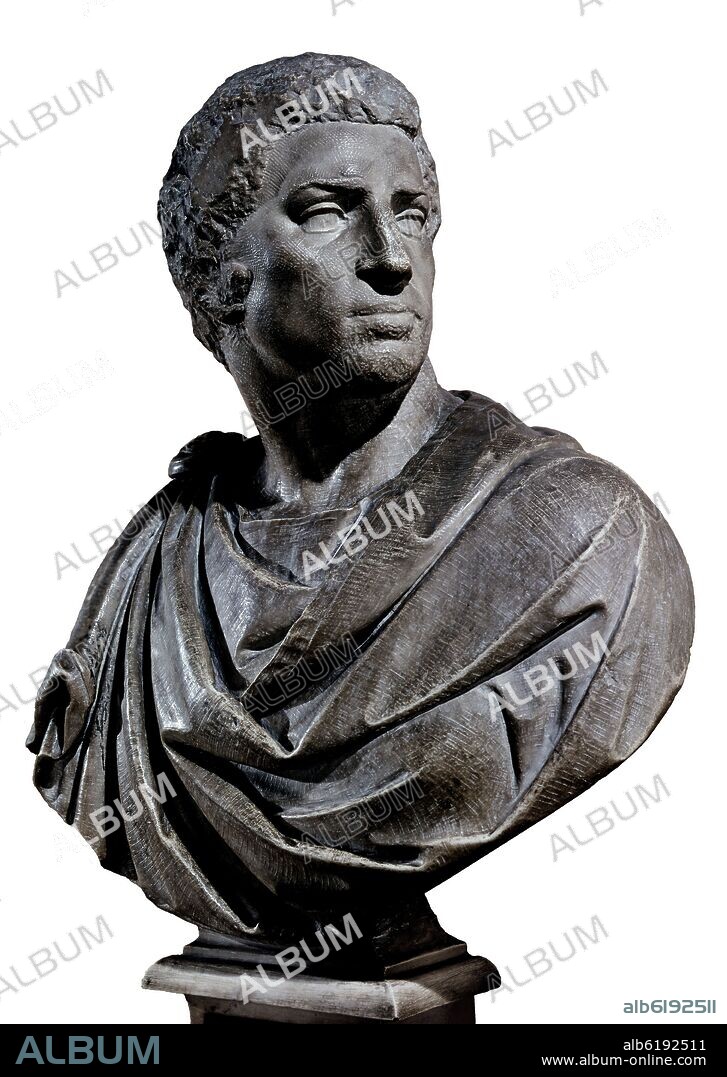 MIGUEL ANGEL. BUSTO DE MARCO JUNIO BRUTO (85-42 A.C.).
