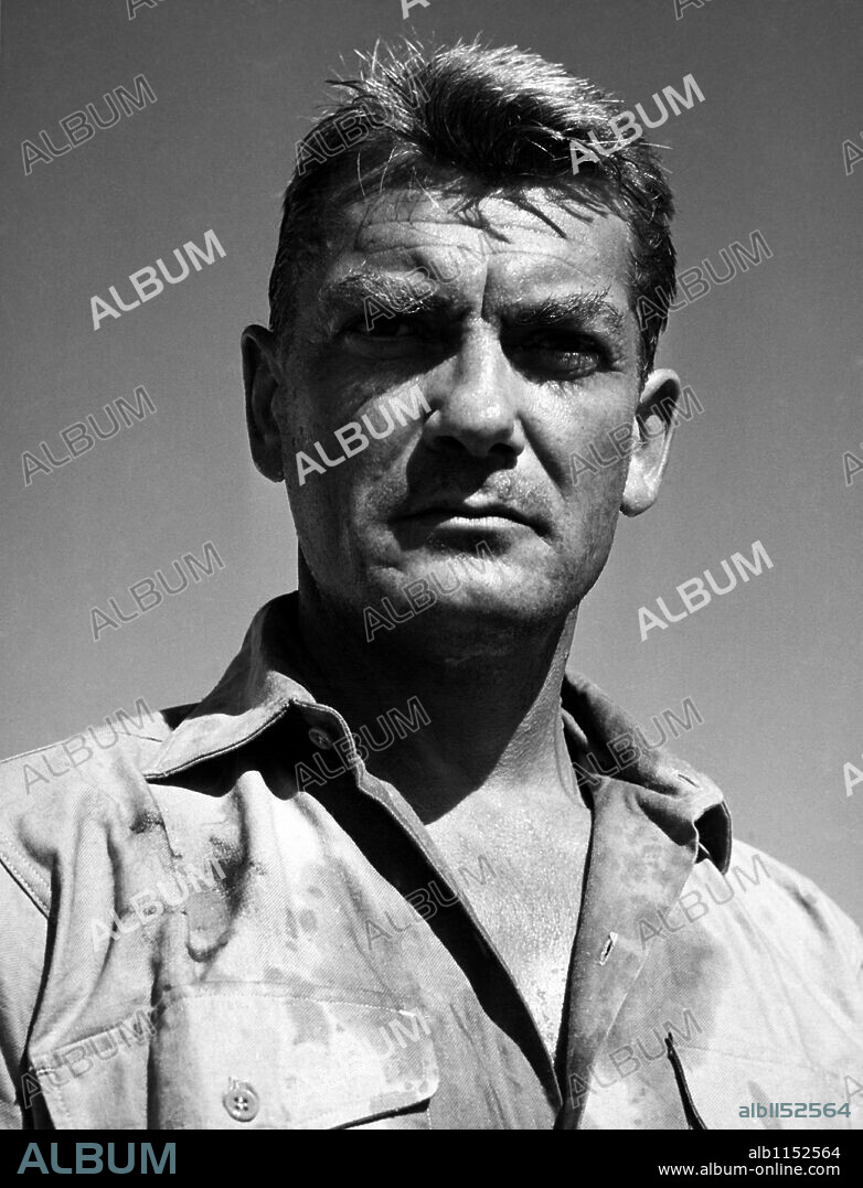 JEAN MARAIS in S. O. S. NORONHA, 1957, directed by GEORGES ROUQUIER. Copyright JOLLY FILM/PALLAS FILM/UNION GENERALE CINEMATOGRAPHIQUE (UGC.