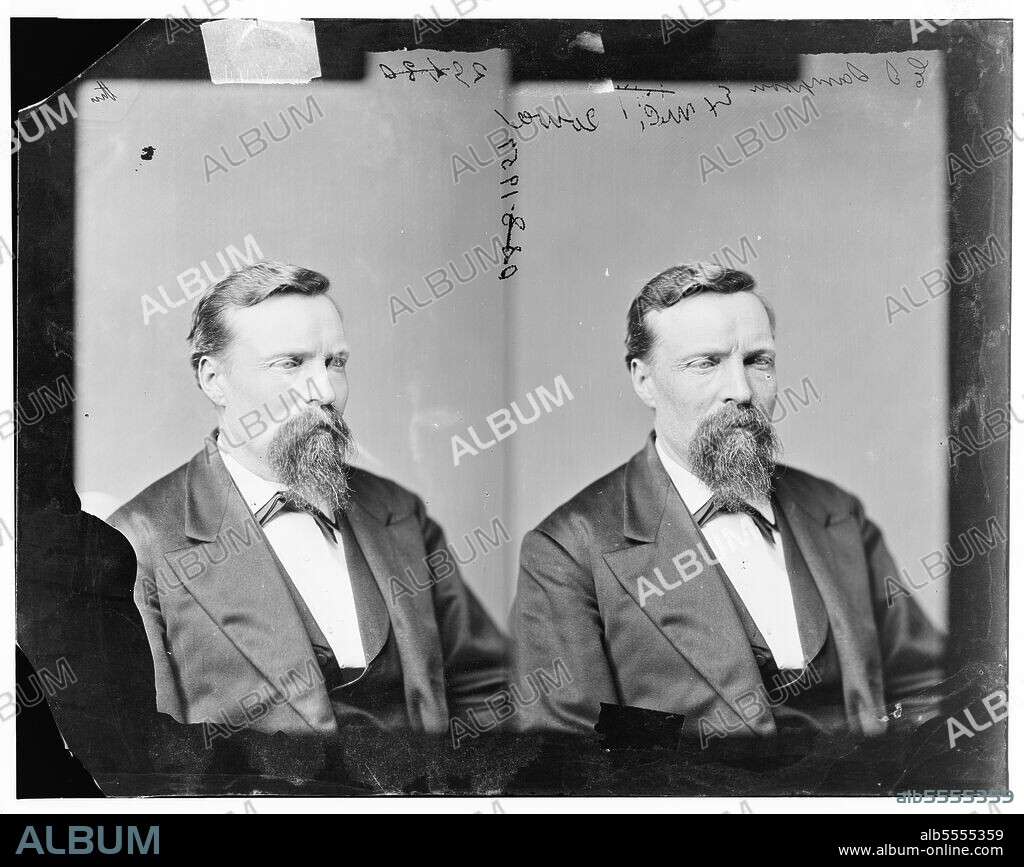 UNKNOWN. Ezekiel Silas Sampson of Iowa, 1865-1880. Sampson, Hon. Ezekiel Silas of Iowa Capt. and Lt. Col. in 5th Regt. Iowa Inf., between 1865 and 1880. [Lawyer, Civil War officer; lieutenant colonel in the 5th Iowa Volunteer Infantry Regiment of the Union Army].