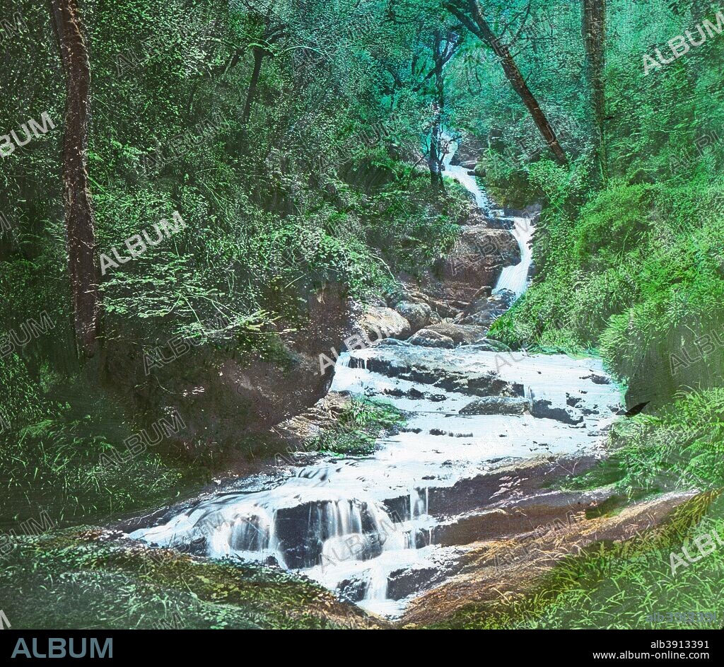 'O'Sullivan's Cascade, Killarney', c1910. [J. Lizars, Glasgow, c1910].