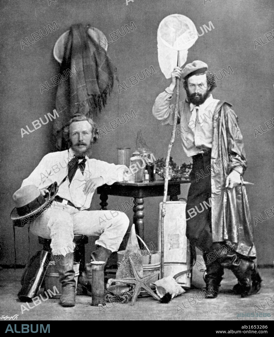 Ernst Haeckel (1834-1919) German zoologist and evolutionist. Recapitulation theory Ontology recapitulates phylogeny. Haeckel in the Canaries in 1867 with his assistant Miklucho-Maclay.