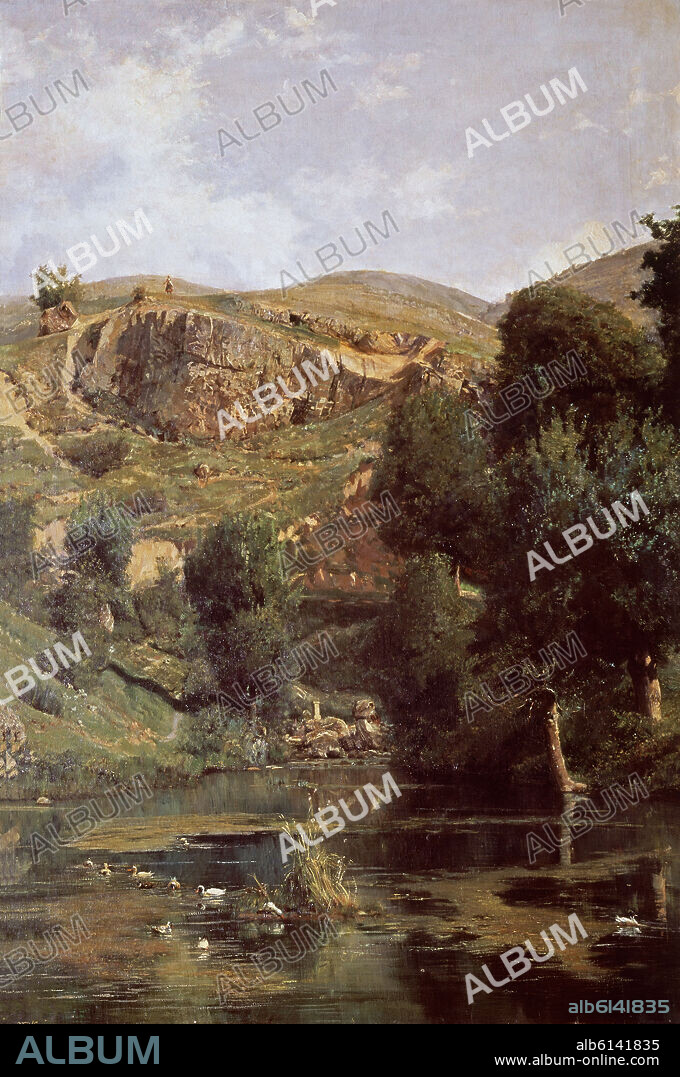CASIMIRO SAINZ (1853-1898). EL NACIMIENTO DEL EBRO - SIGLO XIX.