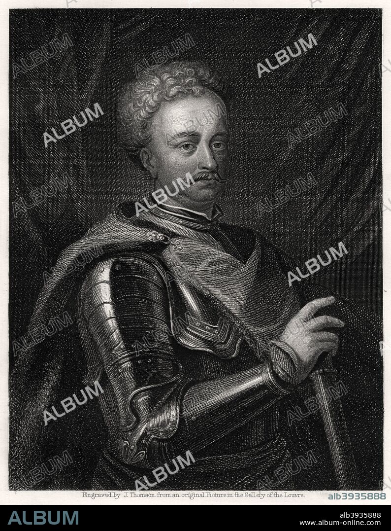 Jan III Sobieski, King of the Polish-Lithuanian Commonwealth, 19th century. Sobieski (1629-1696) was King of the Polish-Lithuanian Commonwealth from 1674-1696. He was called by the Turks the Lion of Lehistan.
