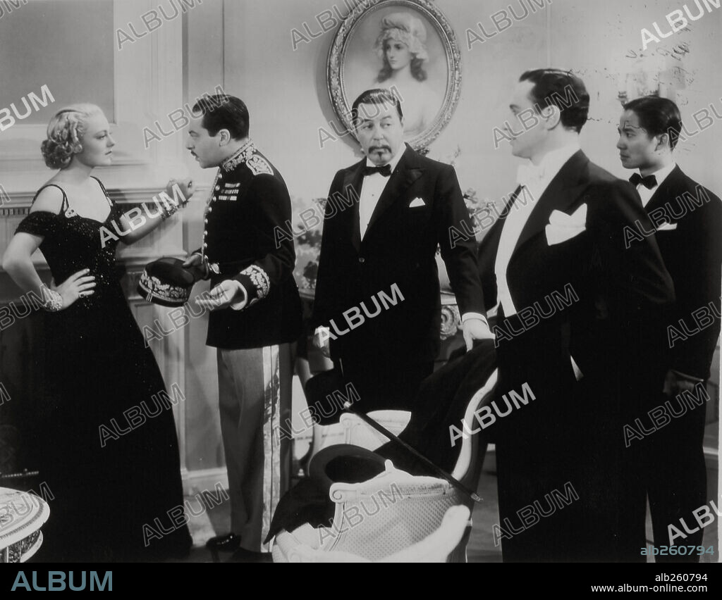 KEYE LUKE and WARNER OLAND in CHARLIE CHAN AT MONTE CARLO, 1937, directed by EUGENE FORDE. Copyright 20TH CENTURY FOX.
