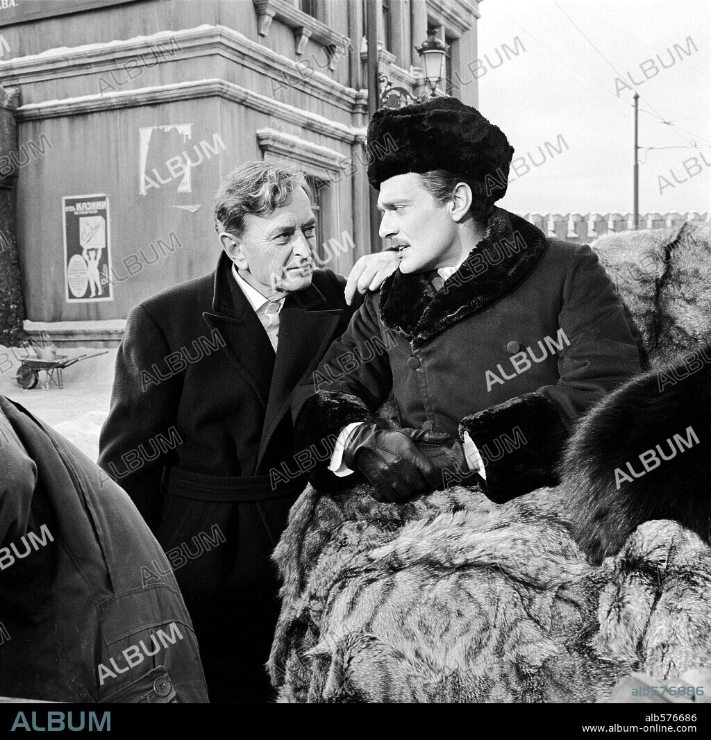 OMAR SHARIF en DOCTOR ZHIVAGO, 1965, dirigida por DAVID LEAN. Copyright CARLO PONTI/MGM.