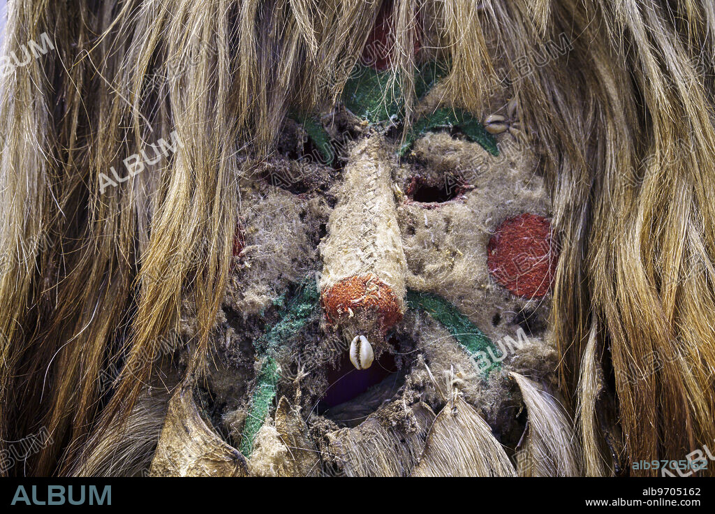 Citipati ritual mask of the high Himalayas, Sa Bassa Blanca Museum (msbb). Yannick Vu and Ben Jakober , Alcudia, Majorca, Spain.