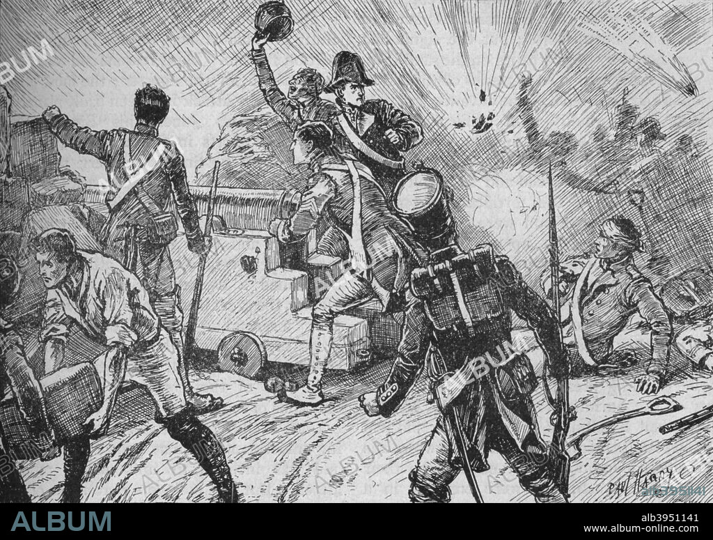 The Garrison Met The Bombardment Bravely', 1902. The Siege of San