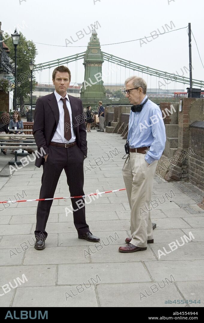 EWAN McGREGOR and WOODY ALLEN in CASSANDRA'S DREAM, 2007, directed by WOODY ALLEN. Copyright WILD BUNCH.