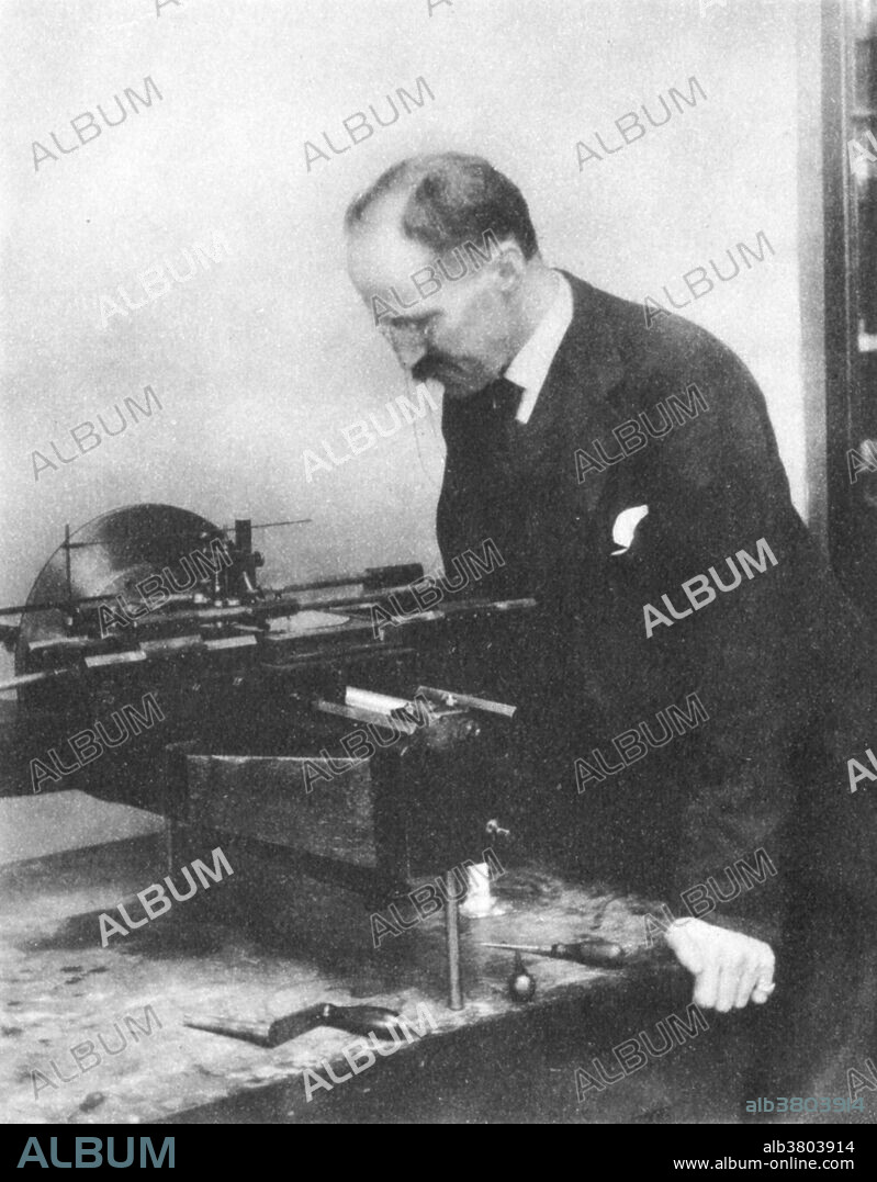 Henry Augustus Rowland ((November 27, 1848 - April 16, 1901) was an American physicist who served as the first president of the American Physical Society and became the first chair of the Physics department at Johns Hopkins University. He is remembered today particularly for the high quality of the diffraction gratings he made and for the work he did with them on the solar spectrum and which have been of enormous advantage to astronomical spectroscopy. He is also remembered for his re-determination of the ohm and a new determination of the mechanical equivalent of heat. Rowland was one of the most brilliant American scientists of his day, and it is sad that at his merits were not appreciated in his own country. He died of diabetes in 1901 at the age of 52.