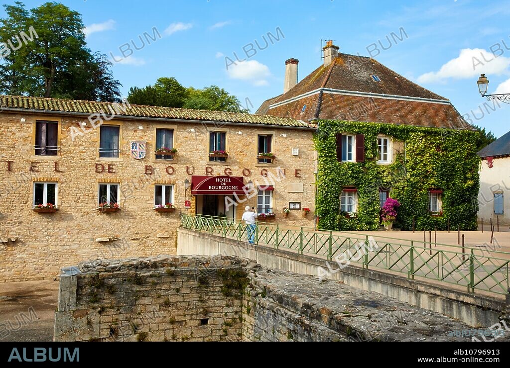 Hotel de Bourgogne, Cluny, Saone-et-Loire Department, Burgundy Region, Maconnais Area, France, Europe.