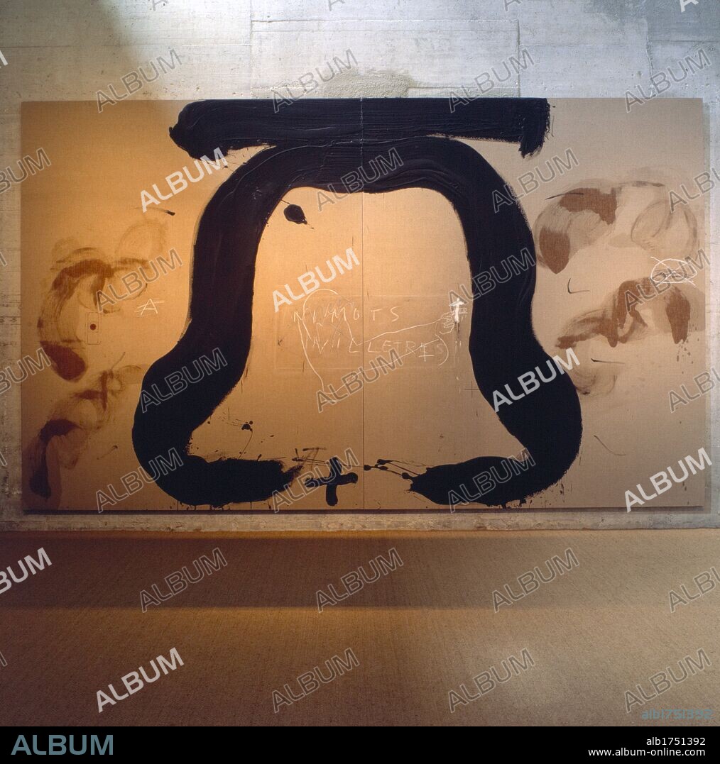 ANTONI TÀPIES. Sala de reflexión, Universidad Pompeu Fabra de Barcelona.
