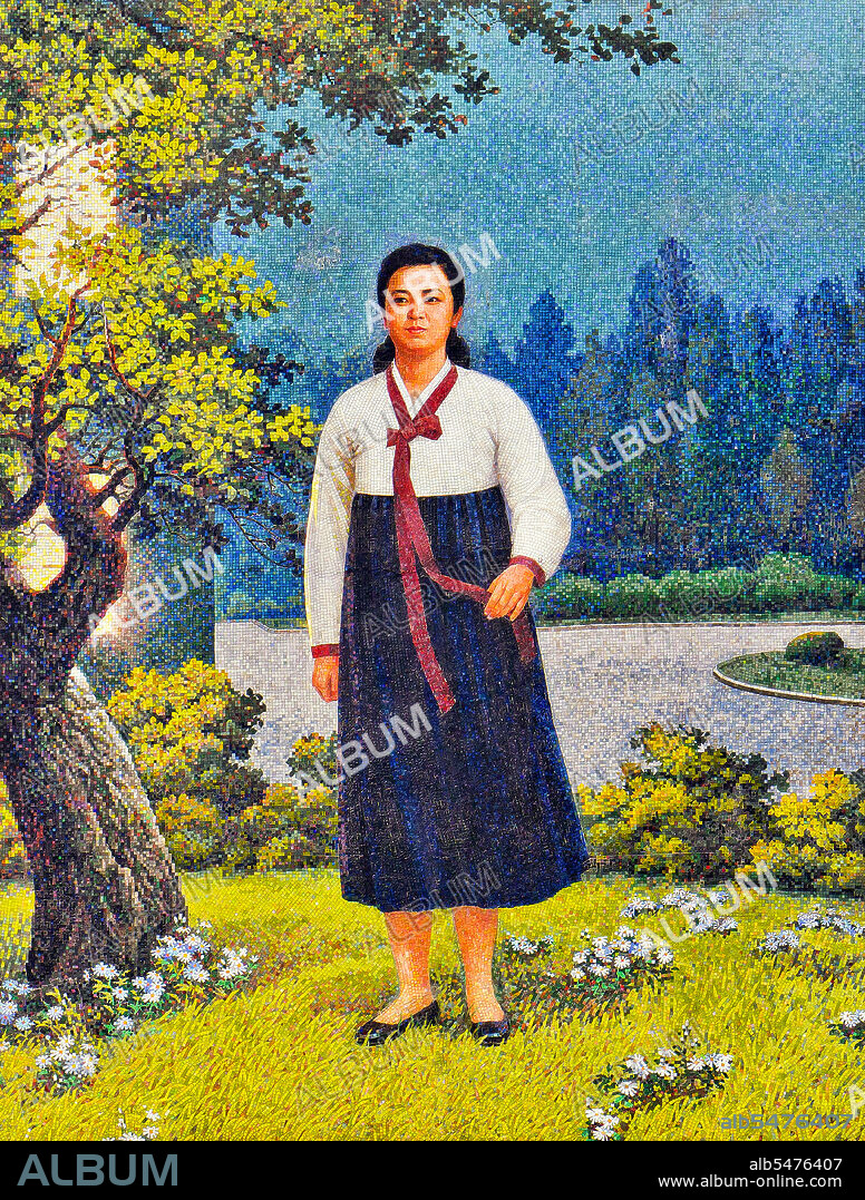 Kim Jong-suk was born December 24, 1917 to Kim Chun San and Oh Ssi, who were poor farmers in Osan-dong, Hoeryong County, in the North Hamgyong Province of Japanese-occupied Korea. In 1922 her family abandoned Korea to live in China. Kim Jong-suk joined the Young Communist League of Korea, led by Kim Il-sung, on July 10, 1932. Later, on April 25, 1936, she was assigned to the KPRA main unit directly under the command of Kim Il-sung. Kim Jong-suk was formally admitted into the Communist Party on January 25, 1937. Kim Jong-suk gave birth to Kim Jong-il on February 16, 1941 in the Soviet village of Vyatskoye, near Khabarovsk. On September 22, 1949, Kim Jong-suk died at the age of 31 while giving birth to a stillborn baby girl. Known in North Korea as 'The Heroine of the Anti-Japanese Revolution', the North Korean government conferred the title of Hero of the DPRK on her on September 21, 1972; her image is used as part of the propaganda apparatus of the Workers Party of Korea (WPK), in which she is portrayed as a revolutionary woman. She is credited as the founder of the WPK's auxiliary organizations, the Korean Children's Union and the Korean Democratic Women's Union, among others.