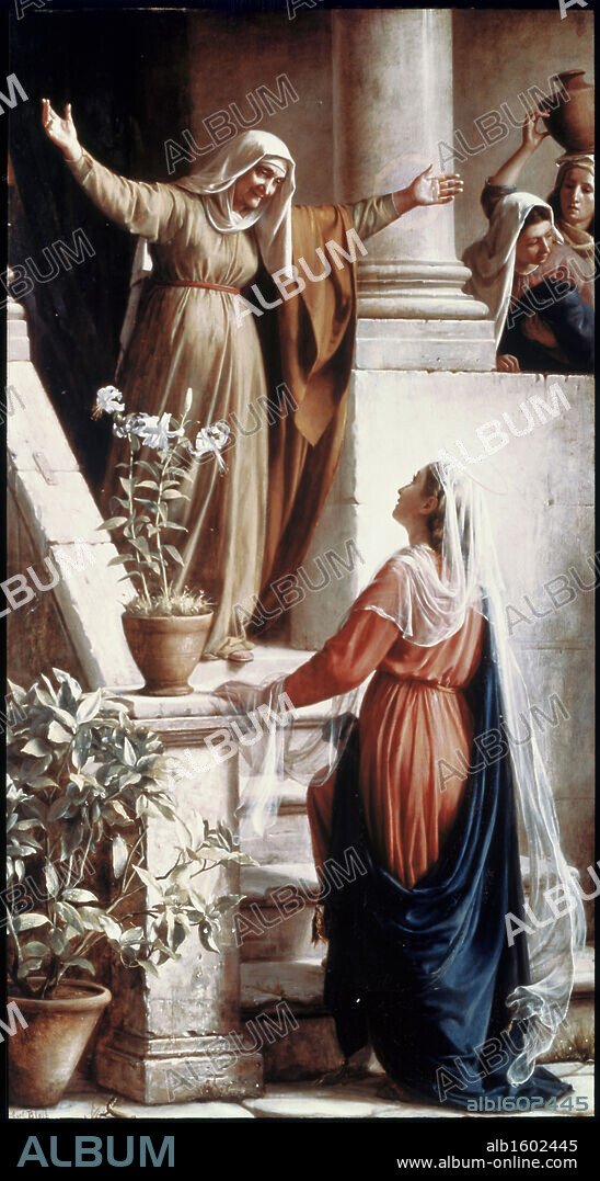 The Visitation  Carl Heinrich Bloch (1834-1890 Danish)  National History Museum, Frederiksborg Castle, Denmark.
