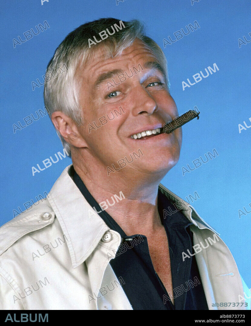 GEORGE PEPPARD in THE A-TEAM, 1983, directed by FRANK LUPO and STEPHEN J. CANNELL. Copyright STEPHEN J. CANNELL PRODUCTIONS/UNIVERSAL TV.