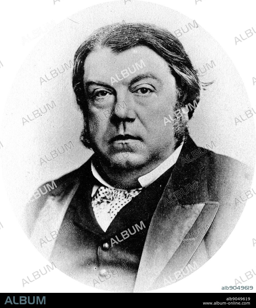 Photograph of Lawson Tait (1845-1899) a Scottish pioneer in pelvic and abdominal surgery. Dated 19th Century.