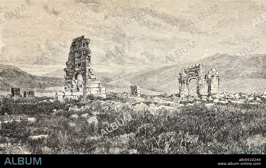 North Africa, Ruins of Volubilis, 19th Century