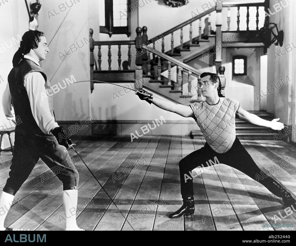 STEWART GRANGER in SCARAMOUCHE - DER MANN MIT DER MASKE, 1952 (SCARAMOUCHE), unter der Regie von GEORGE SIDNEY. Copyright M.G.M.
