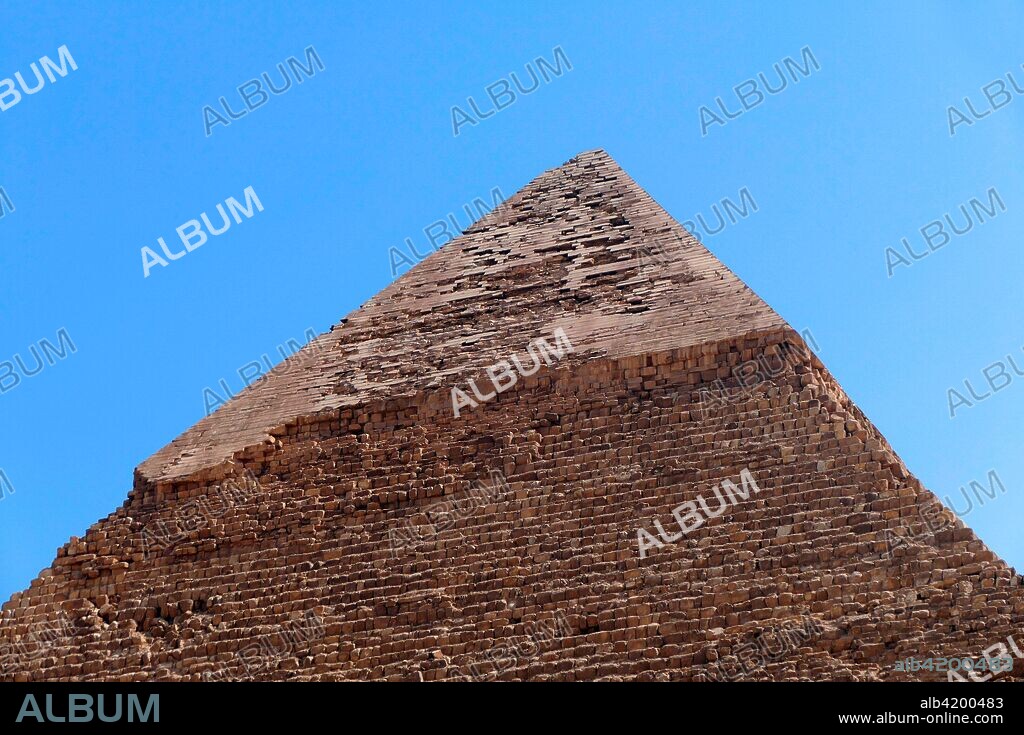 Pyramid of Khafre or of Chephren. is the second-tallest and second-largest of the Ancient Egyptian Pyramids of Giza and the tomb of the Fourth-Dynasty pharaoh Khafre (Chephren). who ruled from c.?2558 to 2532 BC.