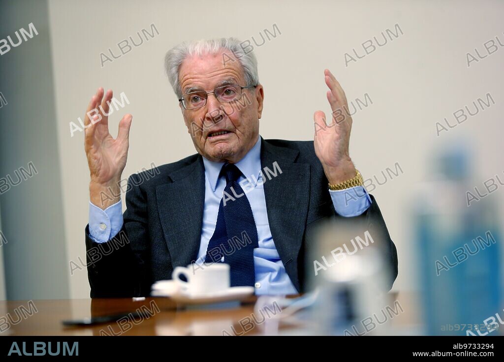 Madrid, 26/11/2020. Entrevista A Antonio Garrigues Walker, Abogado. Foto: Ernesto Agudo. Archdc.