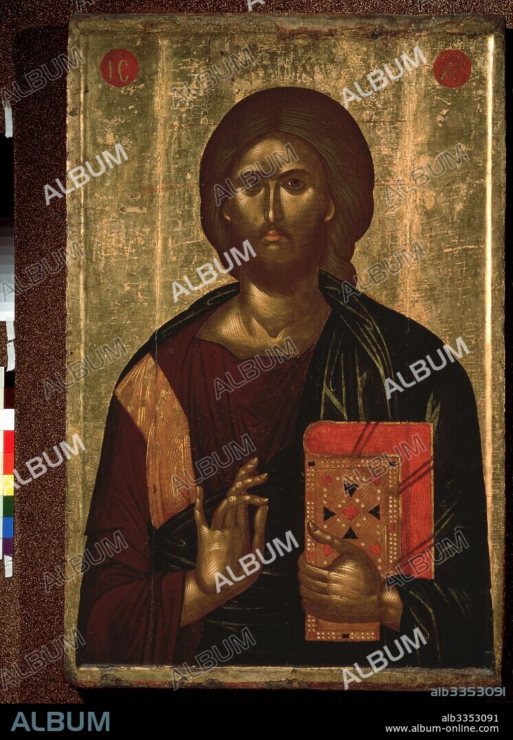 BYZANTINE ICON. Christ Pantocrator.
