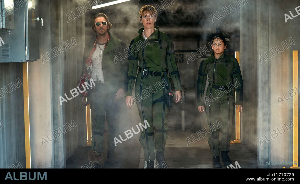DAN STEVENS, KAYLEE HOTTLE et REBECCA HALL dans GODZILLA X KONG: THE NEW EMPIRE, 2024, réalisé par ADAM WINGARD. Copyright Legendary Pictures / Warner Bros.