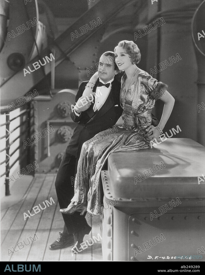 BEBE DANIELS and DOUGLAS FAIRBANKS in REACHING FOR THE MOON, 1930, directed by EDMUND GOULDING. Copyright UNITED ARTISTS.