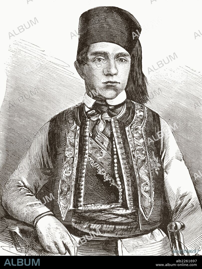 Prince Danilo I Petrovic-Njegos.