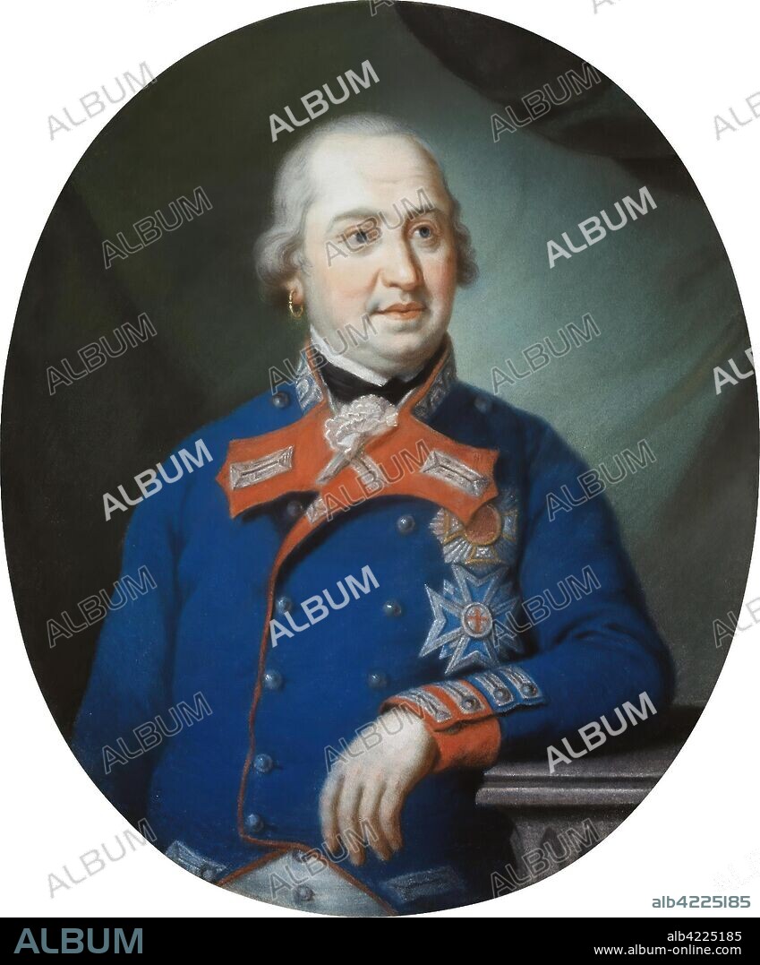 CONRAD GEIGER. 'Portrait of Maximilian IV Joseph, Elector of Bavaria'. Germany, 1803. Dimensions: 30x25 cm.
