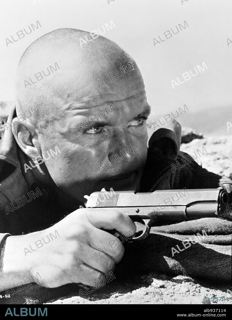 RICHARD JAECKEL in THE DEVIL'S BRIGADE, 1968, directed by ANDREW V. MCLAGLEN. Copyright UNITED ARTISTS.
